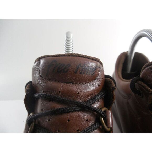 SAS Nursing Shoes Women Sz 9S Free Time Teak Brown Walking Leather‎ Comfort - Picture 4 of 9